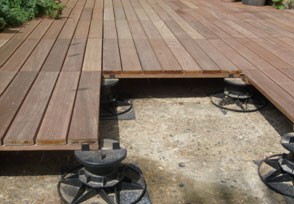 Hardwood Timber Decking Tiles