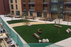 Adjustable-paving-pads-completed-project-at-for-Ardmore-Construction