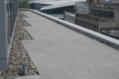 Adjustable paving pads finshed terrace Plantation Place Fenchurch Street
