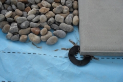 9mm rubber paving rings for concrete flags