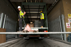 Installing-M-Tray-green-roof-1-tail-lift-delivery-2