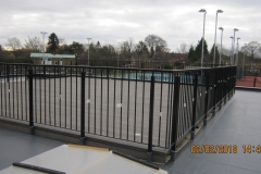 Moor Oak composite decking Eaton College