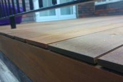IPE hardwood decking edge profile