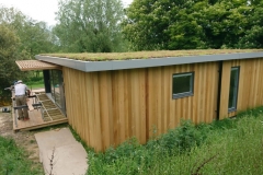 M-Tray green roof on garden room 1