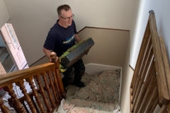 Installing green roof in difficult access 2