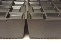 close up of 2 trays connecting