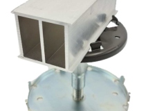 MetalPad for Decking non combustible pedestal