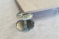 MetalPad non combustible pedestal for Paving