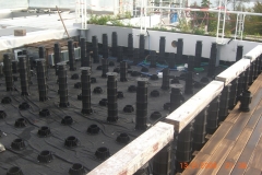 TD Megapad adjustable pedestals for terrace decking project