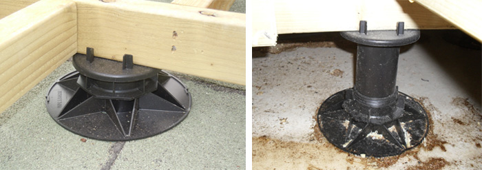 Wallbarn Timber Decking Support Pads