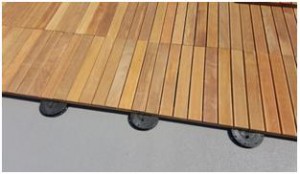 Outdoor Timber Decking Tiles