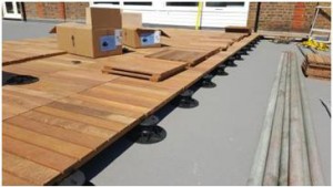 Hardwood Timber Deck Tile
