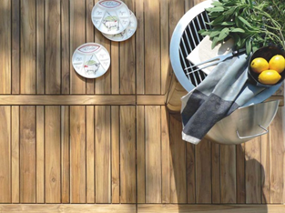 Modular Hardwood Timber Decking Tiles