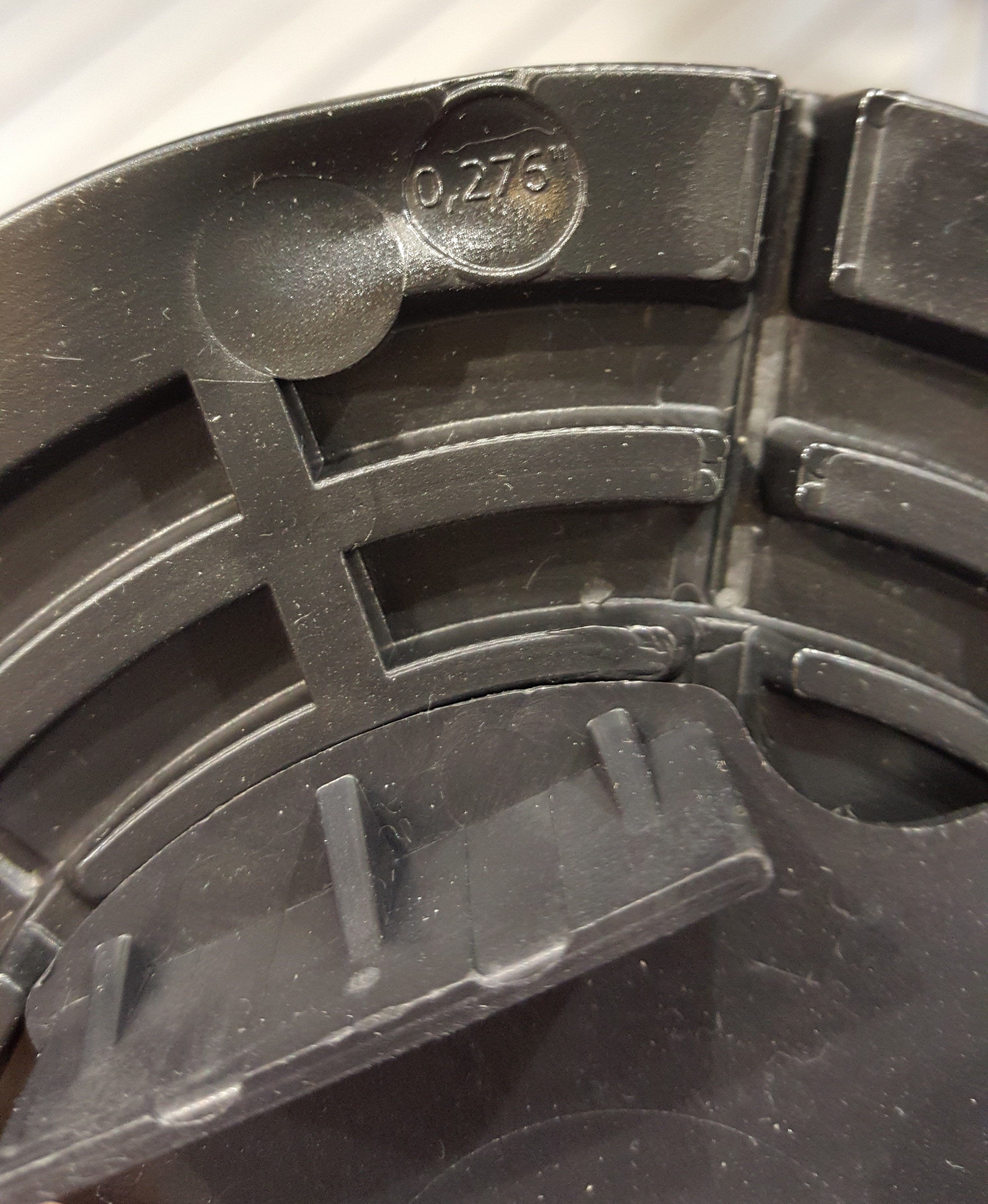 7mm rubber spacer with imperial measurement Wallbarn