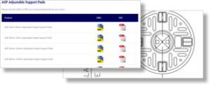 A screenshot of our CAD drawings software