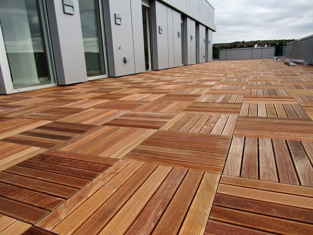 Hardwood Timber Decking Tiles Wallbarn