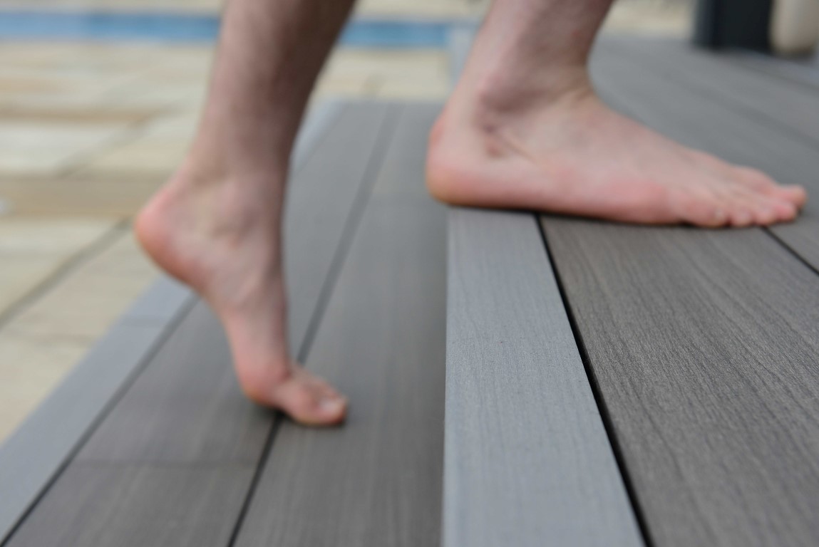 Non Splinter Timber Decking