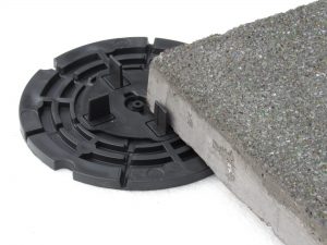 7mm PVC disc for paving with slab