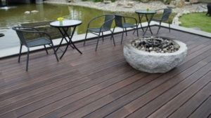 An image of a completed iDecking installation