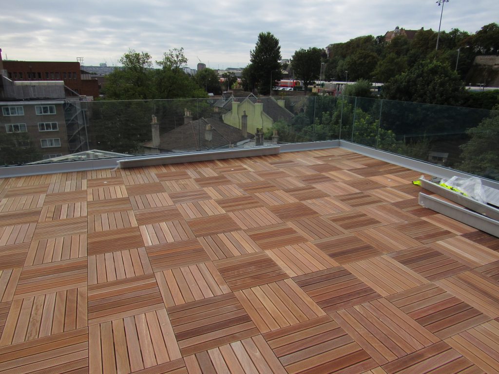 Hardwood Timber Decking Tiles