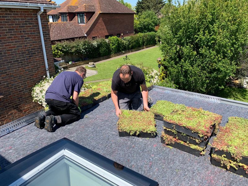 A close-up of an M-Tray installation in Whitstable