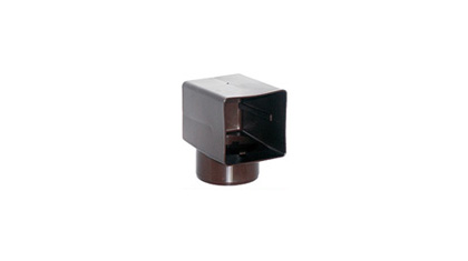 Square Shaped Spigot / Elbow Connector