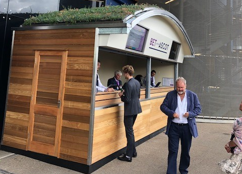 The M-Tray green roof at Royal Ascot