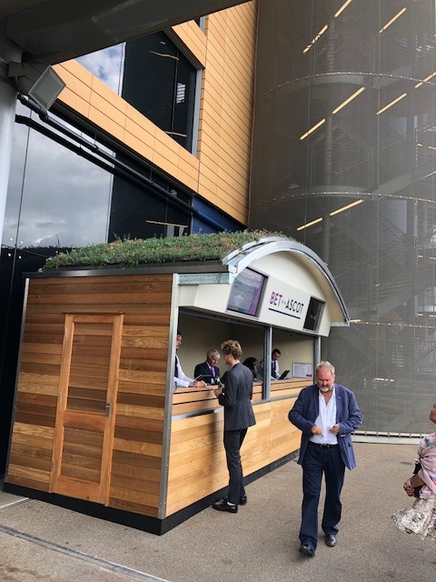 Ascot racecourse green roof