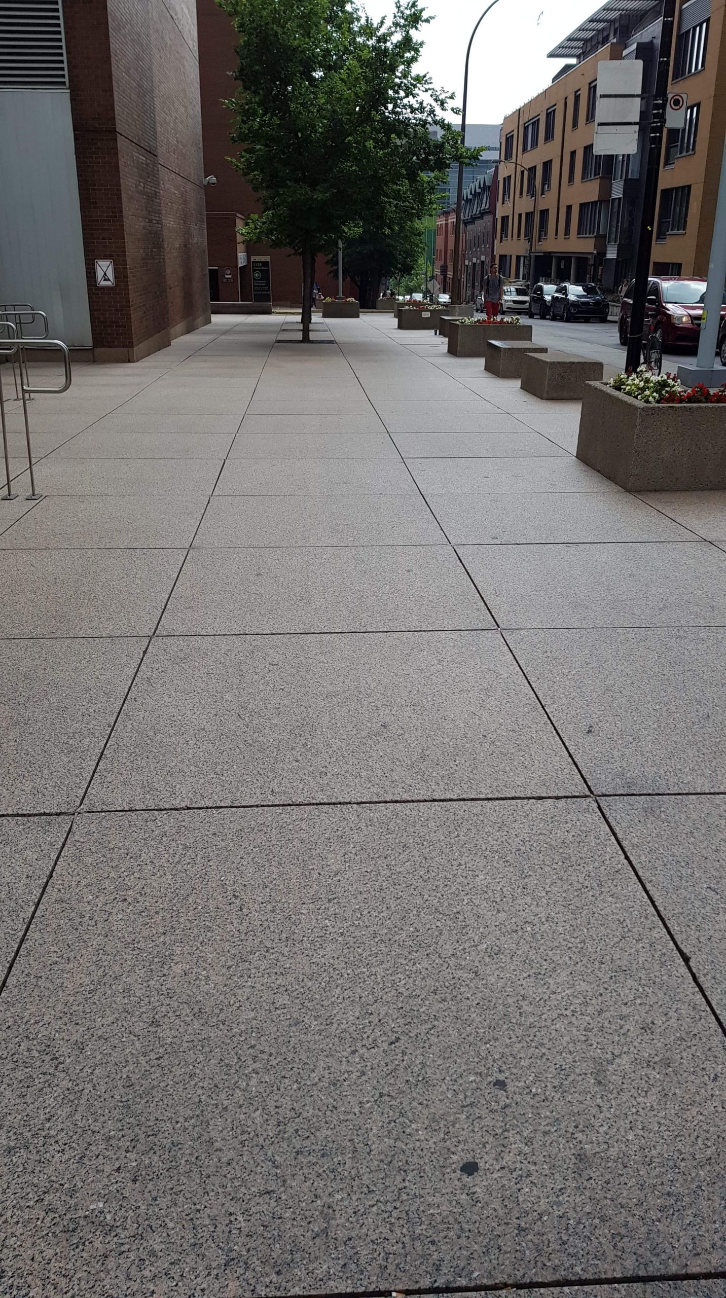 Megapad Paving Pedestals with pavement slabs after 5 years