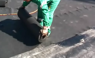 Protecto Mat protection board for waterproofing membrane installation