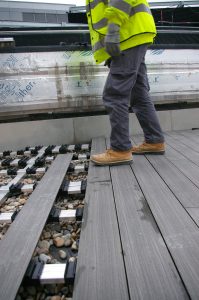 installing composite decking zero top fixing 9