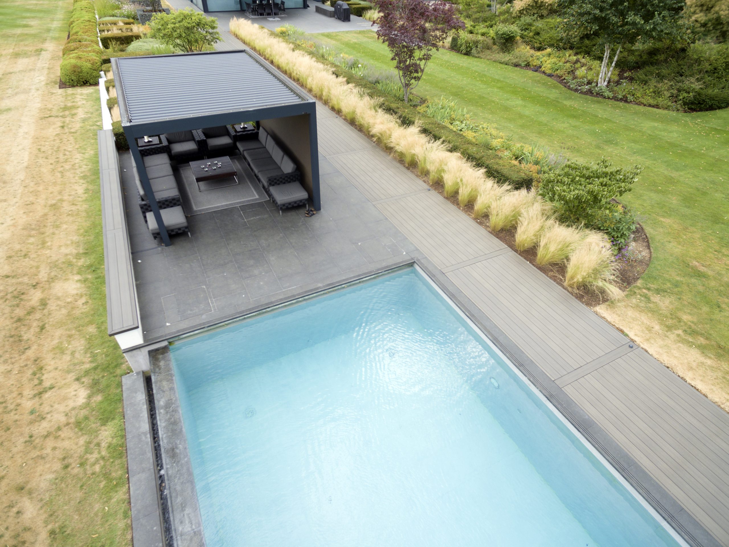 poolside composite decking