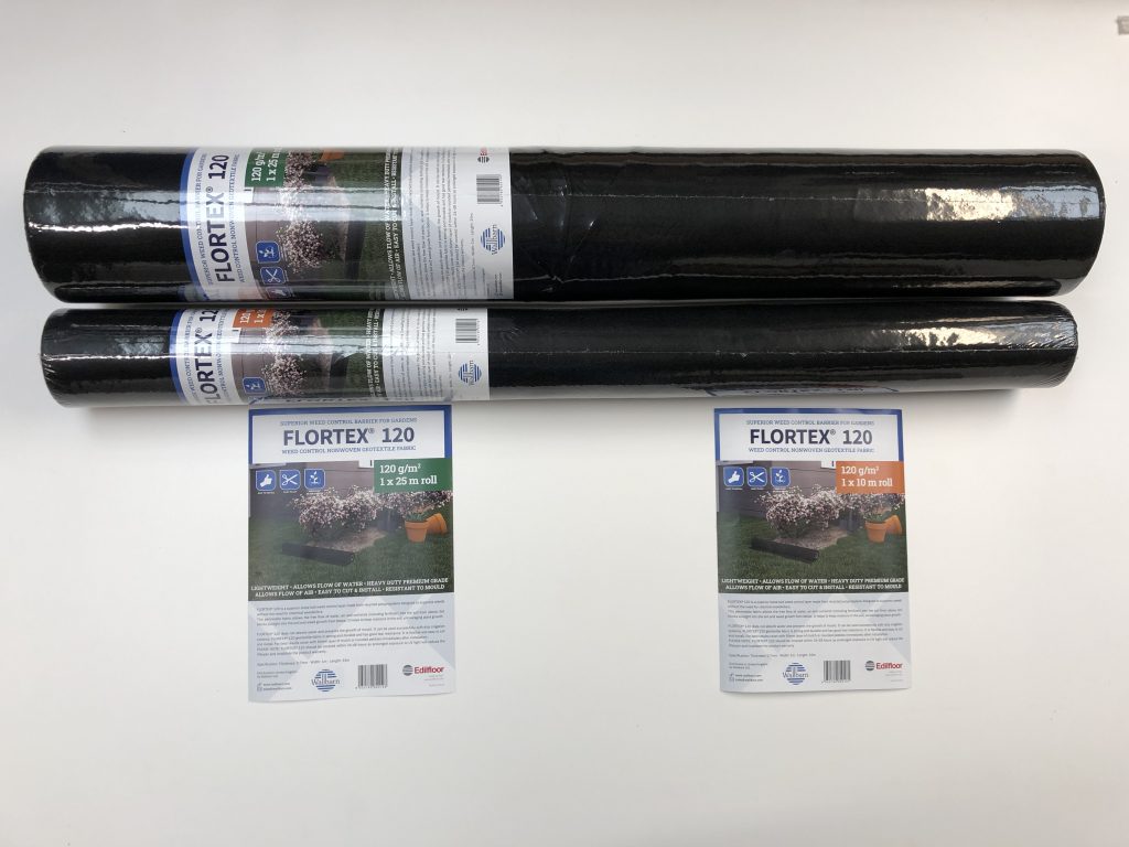 Flortex weed control fabric roll size Wallbarn