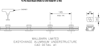 EasyChange Aluminium Understructure (CAD Detail A1)