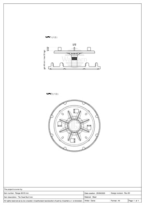 Class A1 Pedestal for Paving 46-53mm