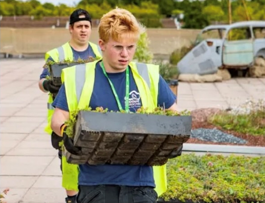 Development involving tallest building in Milton Keynes will have a green living roof