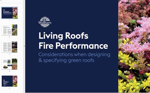 White Paper discusses fire-safe green roofs