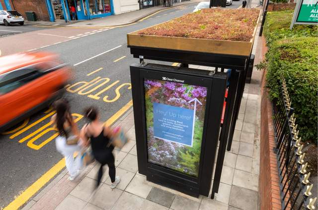 Sunderland green roof bus stop M-Tray