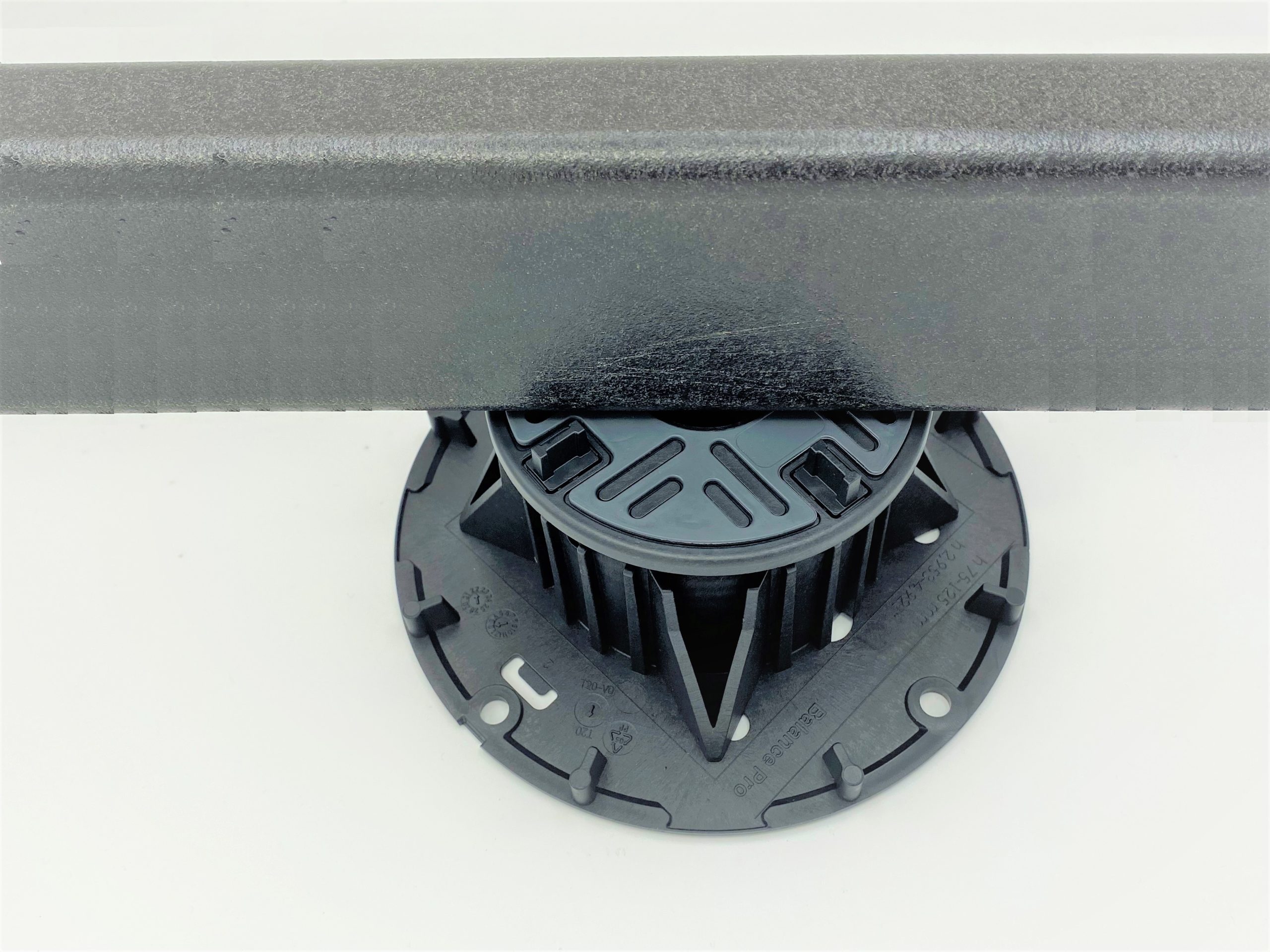 Mega balance decking support pad with joist