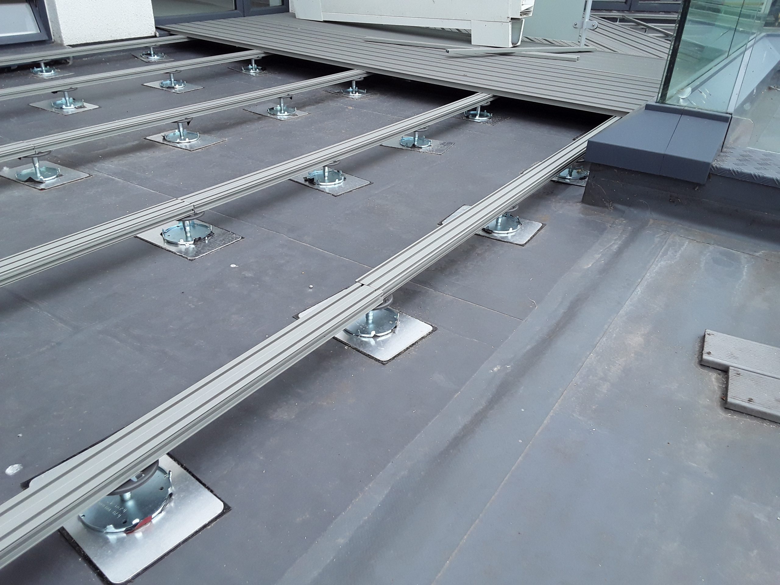 MetalPad Class A decking substructure Poole