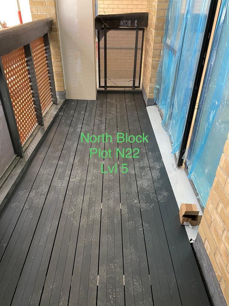 Plot N22 Completed Decking