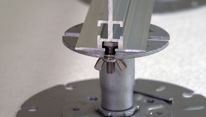 I PLUS Aluminium Rail Wing Nut