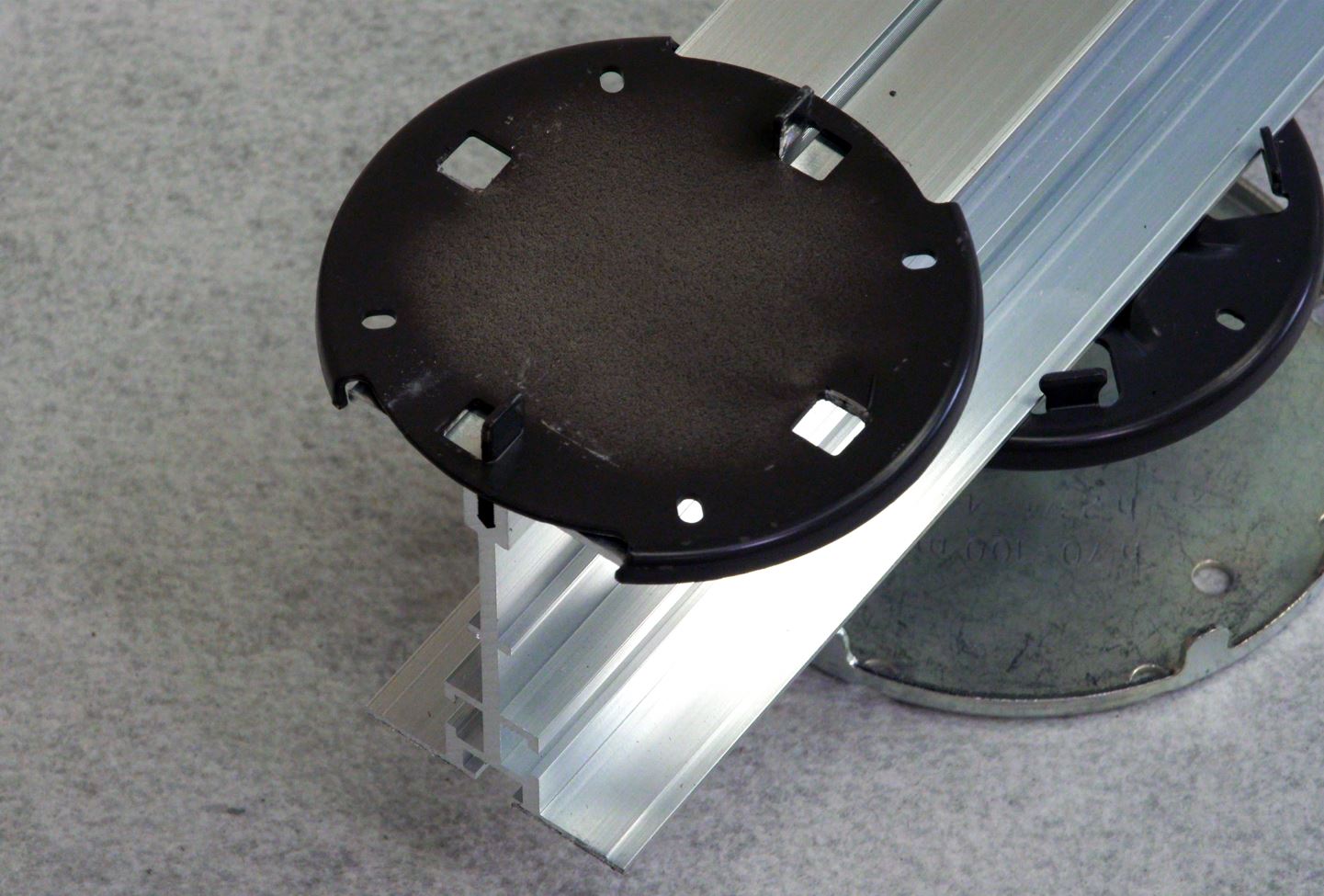 rail for paving