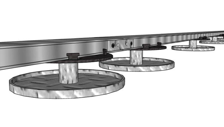20mm-Box-Rail-on-MetalPad-with-Straight-Bracket-1