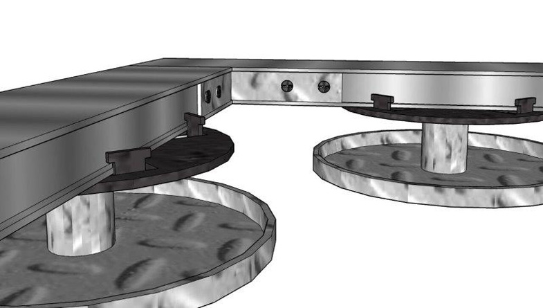 20mm-Box-Rail-on-MetalPad-with-right-angle-Bracket-2