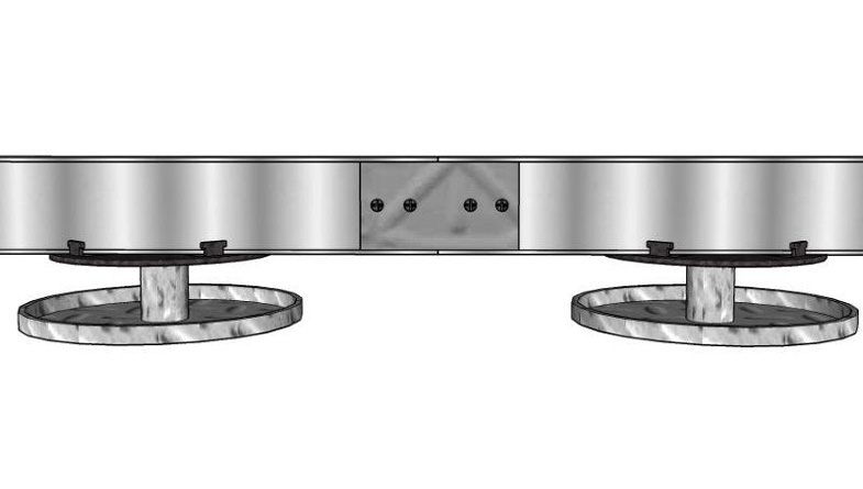 50mm-Box-Rail-on-MetalPad-with-Straight-Bracket-1
