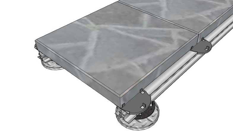50mm-I-Plus-on-MetalPad-with-headpiece-and-paver-3