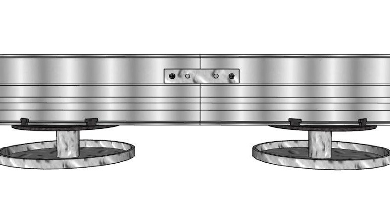 75mm-I-Plus-on-MetalPad-with-screw-fix-straight-bracket-1