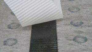 Taping drainage board