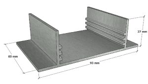 27mm Ultra Low Rail Holder